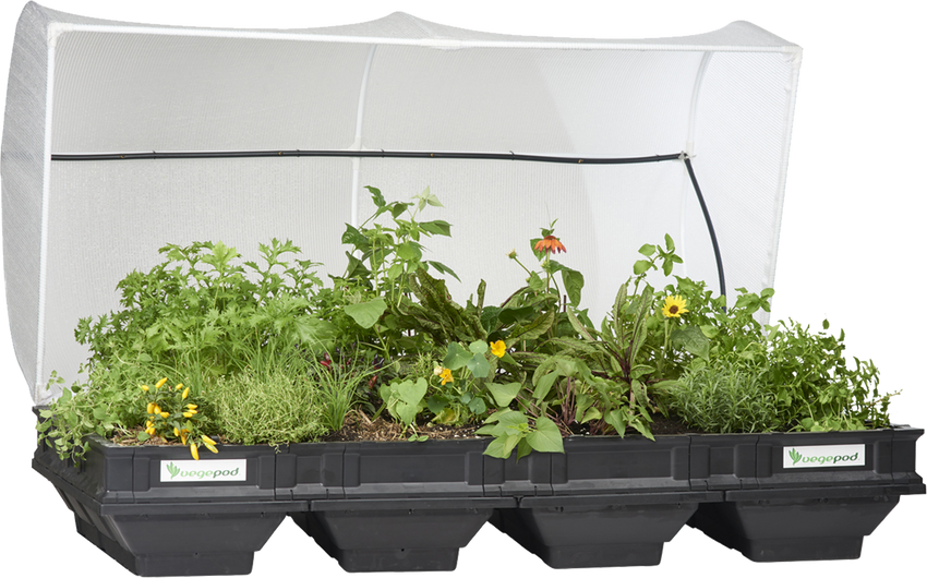 Vegepod Containergarten Groß mit VegeCover 2m x 1m - Vegepod Germany
