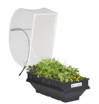 Vegepod Containergarten Klein mit VegeCover 0.5m x 1m - Vegepod Germany